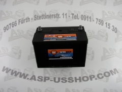 Batterie - Battery  750 A  Pluspol Rechts